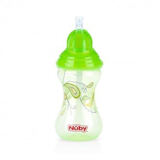 لیوان سبز آبمیوه خوری nuby 10241