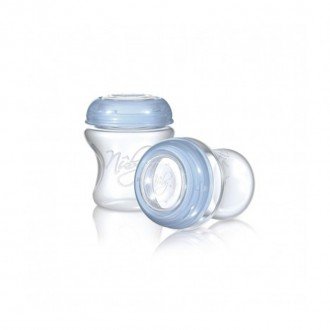 انباره شیر 2 عددی 240ml سر سیلیکونی مدل  nuby 67627