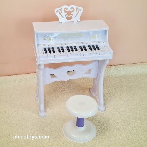 پیانو اسباب بازی سفید