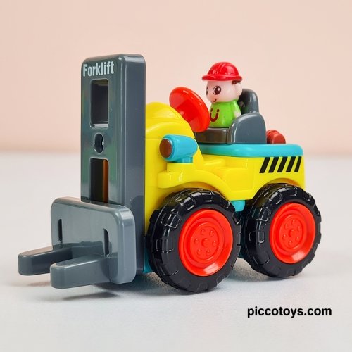 ماشین اسباب بازی لیفتراک هولی تویز Huile Toys مدل P/3116B/LI