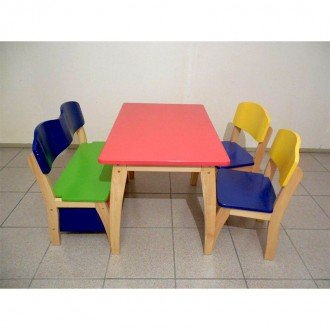 قیمت میز و صندلی چوبی کودک