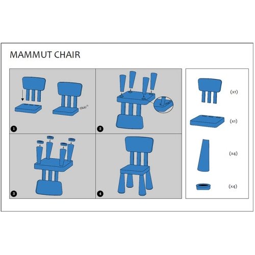 صندلی کودک مدل ماموت MAMMUT رنگ صورتی کد P/3506/SU