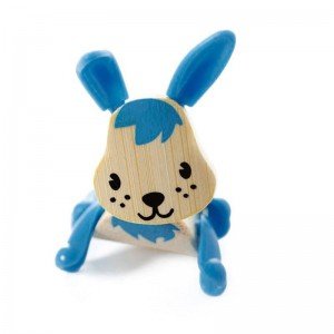 قیمت عروسک خرگوش آبی چوبی Hape مدل 5531