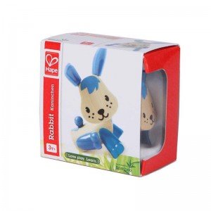 خرید عروسک خرگوش آبی چوبی Hape مدل 5531