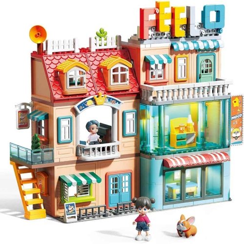 لگو خانه عروسکی 346 تکه فیلو FEELO GENIUS ARCHITECT کد 1809