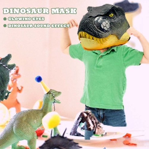 اسباب بازی ماسک سر دایناسور بزرگ موزیکال کد WS5501