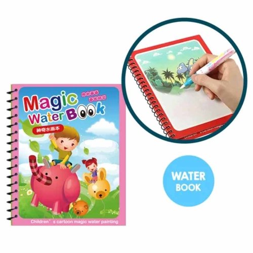 کتاب جادویی رنگ آمیزی با آب (مجیک واتر) مدل پارک بازی کد BH20