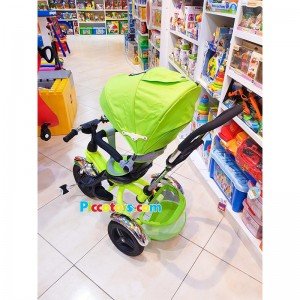 سه چرخه  با سایبان سبز  مدل T6110021
