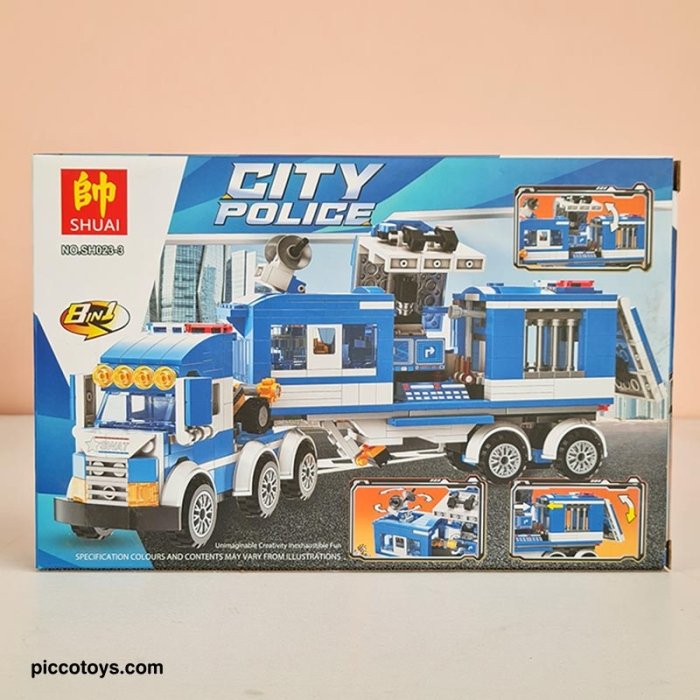 ساختنی لگو 110 تکه مدل CITY POLICE کد SH0232
