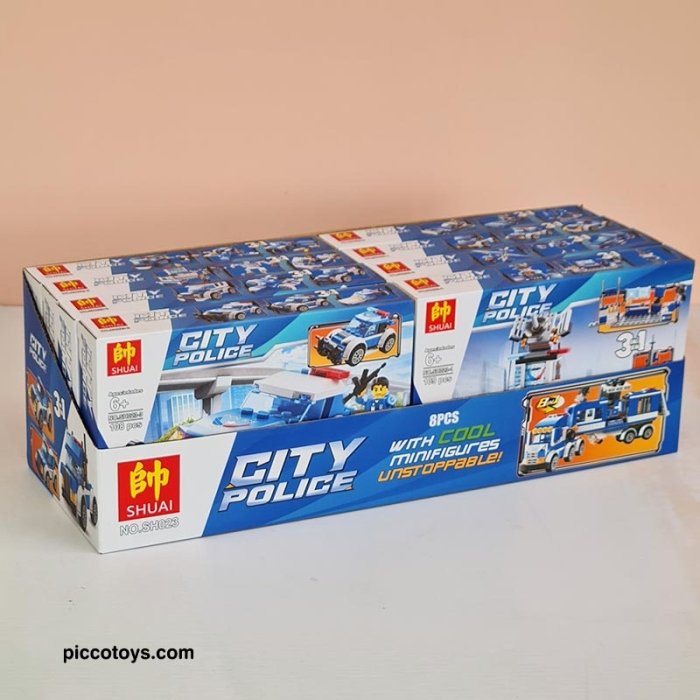 ساختنی لگو 109 تکه مدل CITY POLICE کد SH0234