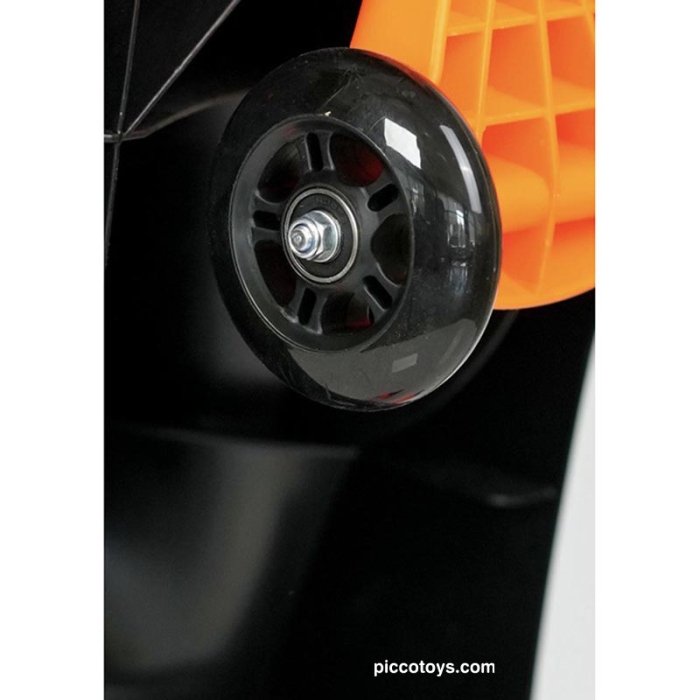 سه چرخه لوپ کار چرخ ژله ای مشکی نارنجی کد PSA1816