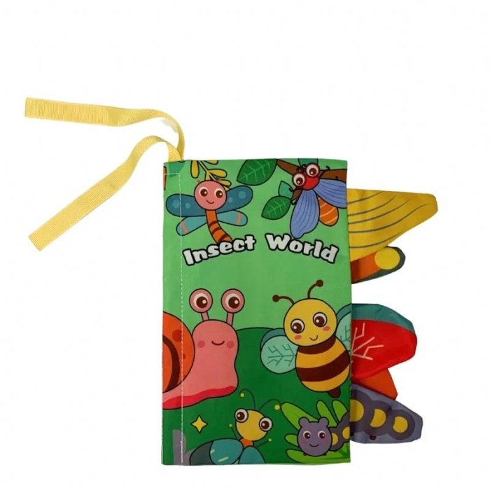 کتاب پارچه ای آموزشی مدل حشرات کد 5536492