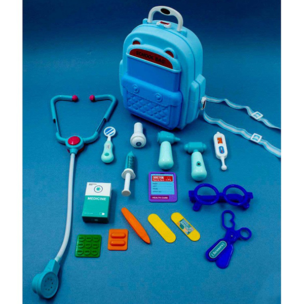 کیف پزشکی اسباب بازی رنگ آبی کد B8064