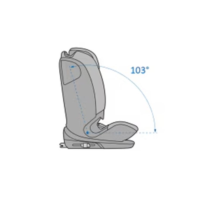 صندلی ماشین کودک مکسی کوزی مدل MC TITAN PLUS I- SIZE رنگ زغالی کد 8836550110