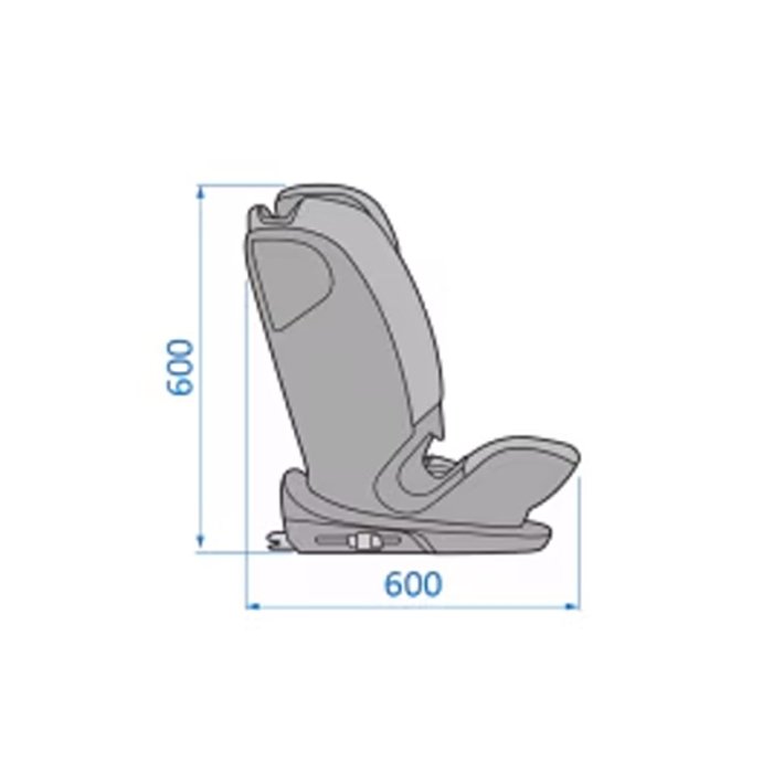 صندلی ماشین کودک مکسی کوزی مدل Maxi Cosi TITAN PLUS I- SIZE رنگ خاکستری کد 8836510110