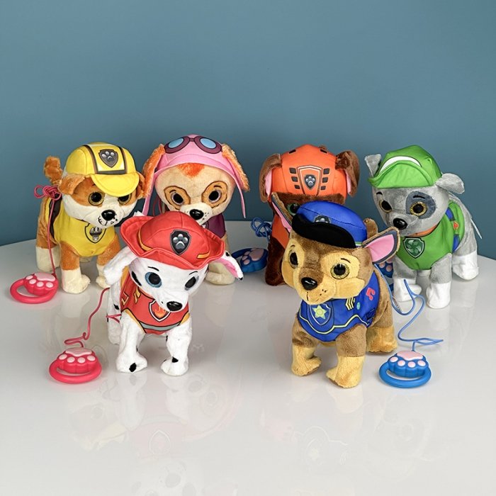 اسباب بازی رباتیک سگهای نگهبان با کنترل سیمی مدل راکی کد 5627474