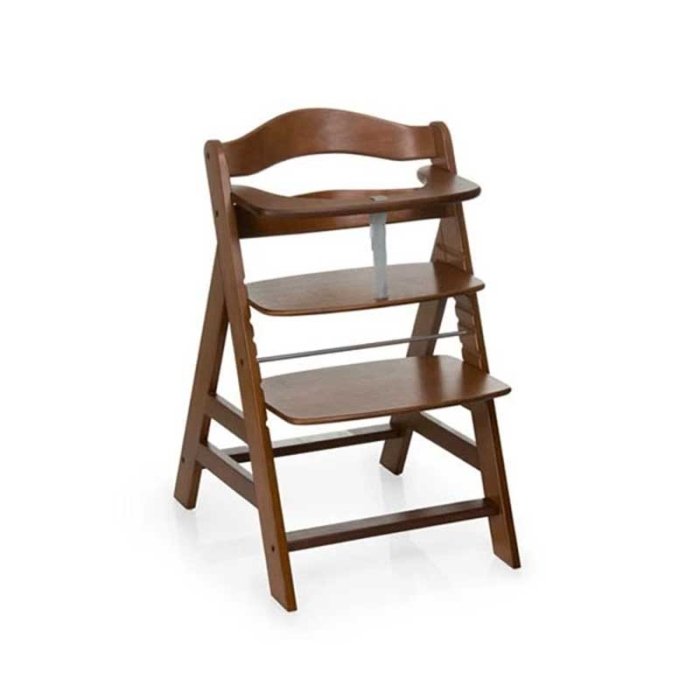 صندلی غذا چوبی هاوک مدل Walnut کد 5638816