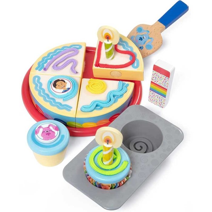 ست کیک تولد چوبی 38 تکه MELISSA & DOUG کد 33018