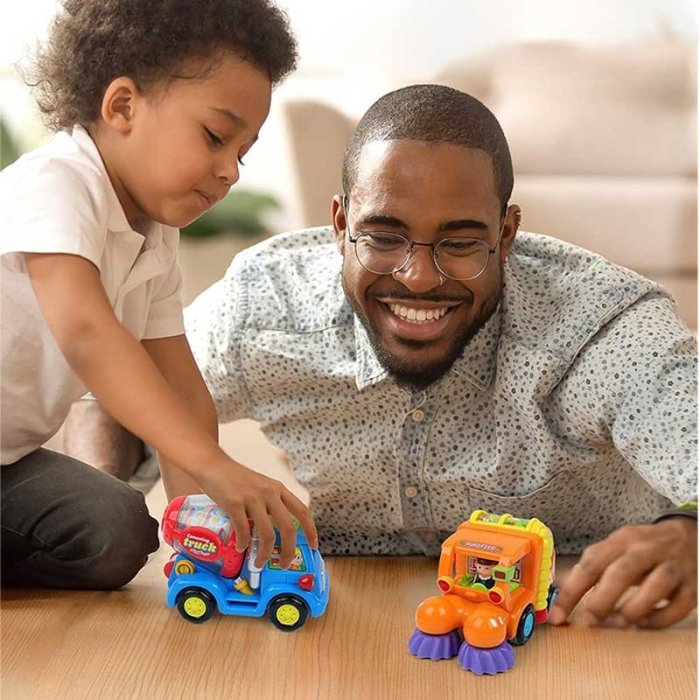ماشین اسباب بازی هولی تویز مدل میکسر HUILE TOYS کد P/386ABC/B