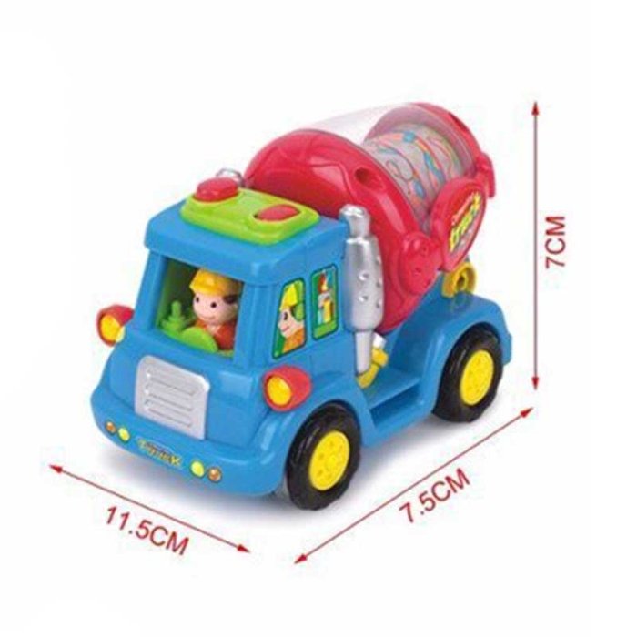 ماشین اسباب بازی هولی تویز مدل میکسر HUILE TOYS کد P/386ABC/B