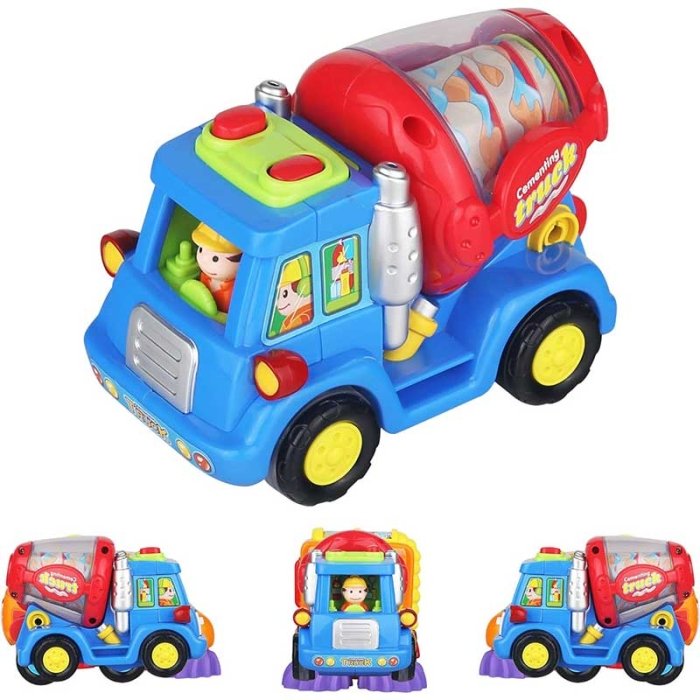 ماشین اسباب بازی هولی تویز مدل میکسر HUILE TOYS کد P/386ABC/B
