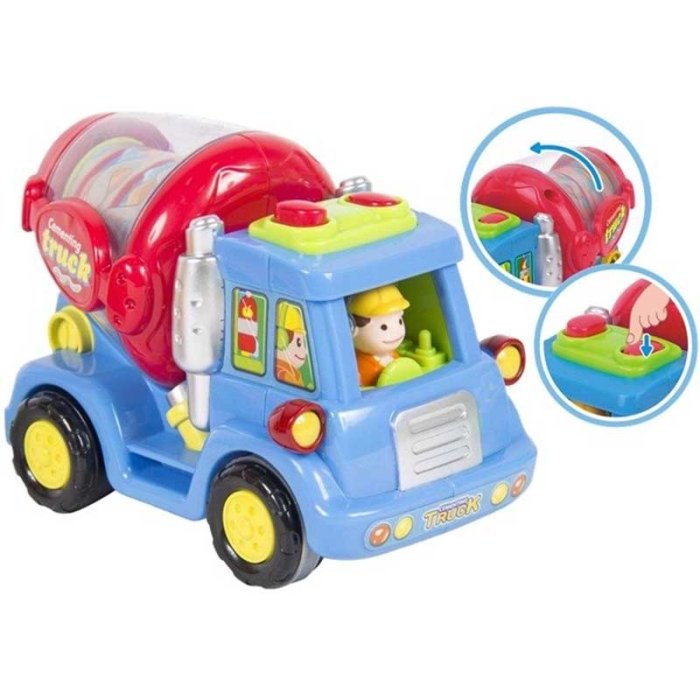 ماشین اسباب بازی هولی تویز مدل میکسر HUILE TOYS کد P/386ABC/B
