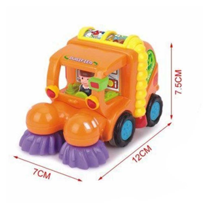 ماشین اسباب بازی هولی تویز مدل سوییپر HUILE TOYS مدل P/386ABC/A