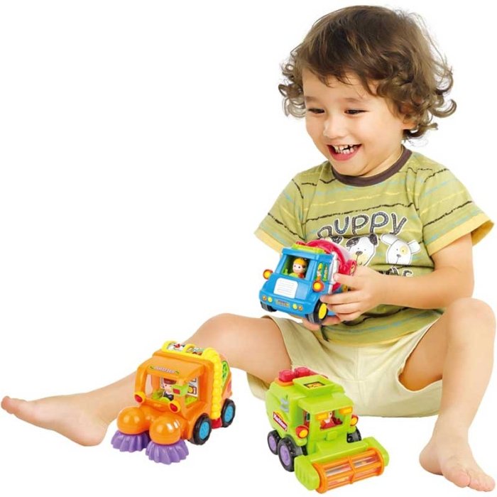 ماشین اسباب بازی هولی تویز مدل سوییپر HUILE TOYS مدل P/386ABC/A