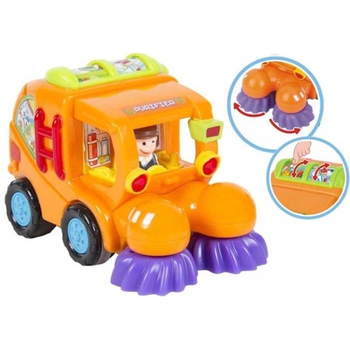 ماشین اسباب بازی هولی تویز مدل سوییپر HUILE TOYS مدل P/386ABC/A