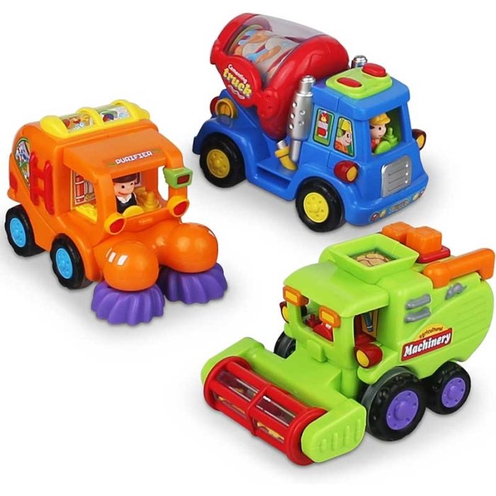 ماشین اسباب بازی هولی تویز مدل سوییپر HUILE TOYS مدل P/386ABC/A