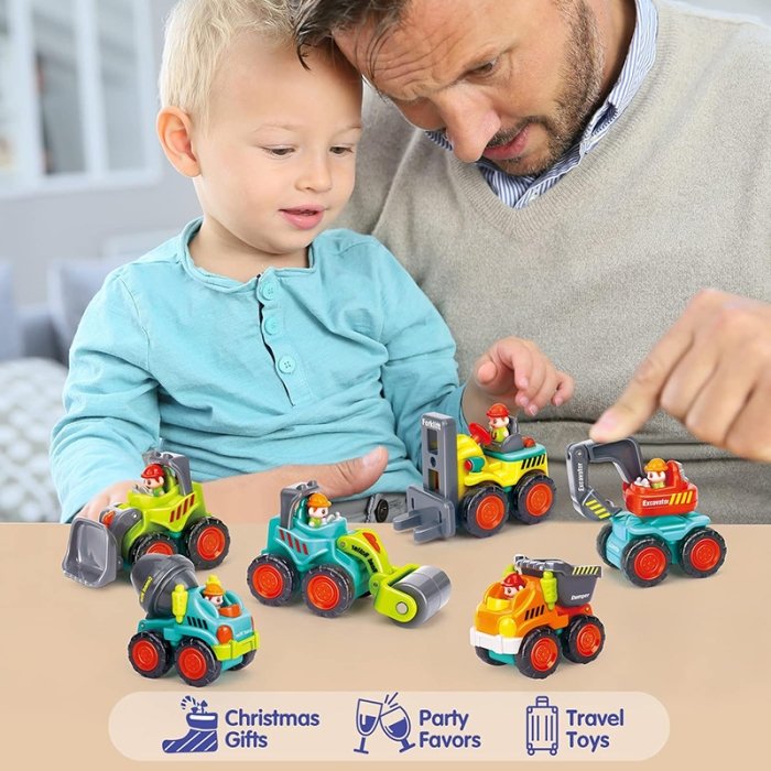 ماشین اسباب بازی غلتک  HUILE TOYS مدل  P/A3116C/GH