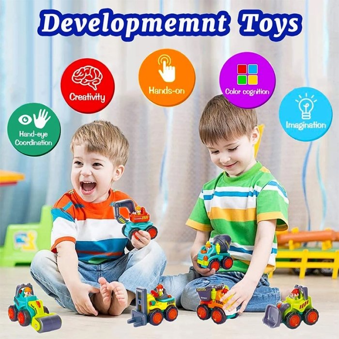 ماشین اسباب بازی غلتک  HUILE TOYS مدل  P/A3116C/GH