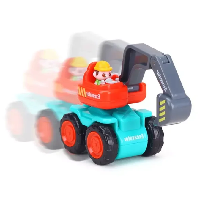 ماشین اسباب بازی بیل مکانیکی  HUILE TOYS مدل P/A3116C/BM