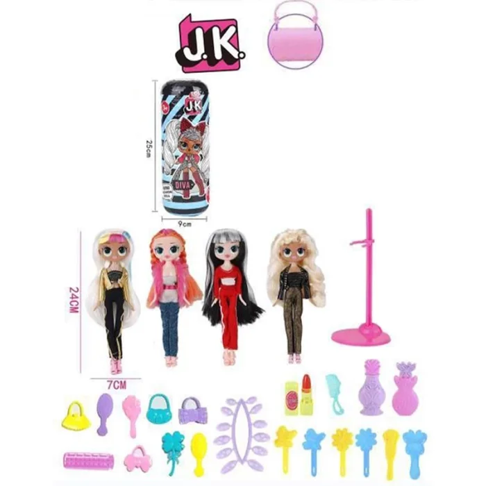 عروسک  شانسی لول سوپرایز lol surprise jk مدل DIVA کد P/9905/A