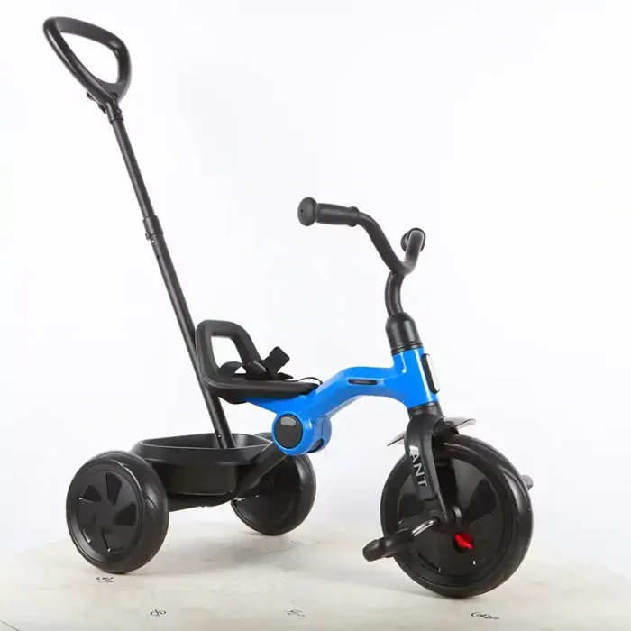 سه چرخه کودک تاشو پلی کیدز مدل Play Kids ANT PLUS رنگ آبی کد 5699052