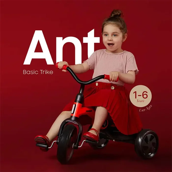 سه چرخه کودک تاشو پلی کیدز مدل Play Kids ANT PLUS رنگ صورتی کد 5699048