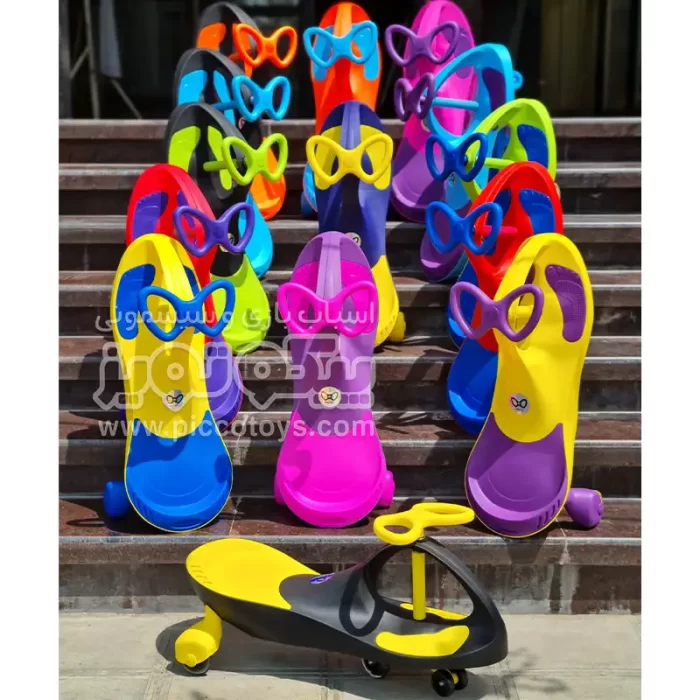 سه چرخه لوپ کار چرخ ژله ای مشکی سرخابی کد PSA1823