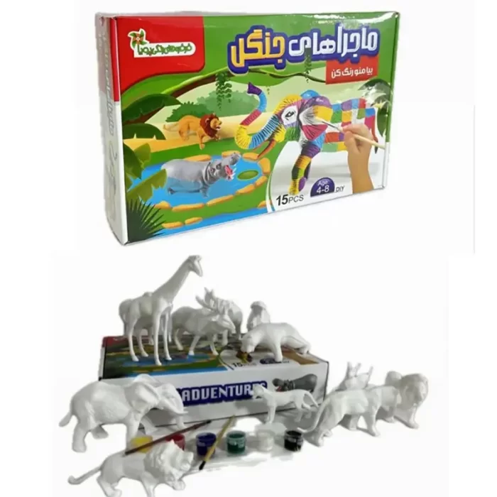 اسباب بازی بیا منو رنگ کن مدل ماجراهای جنگل کد 652466