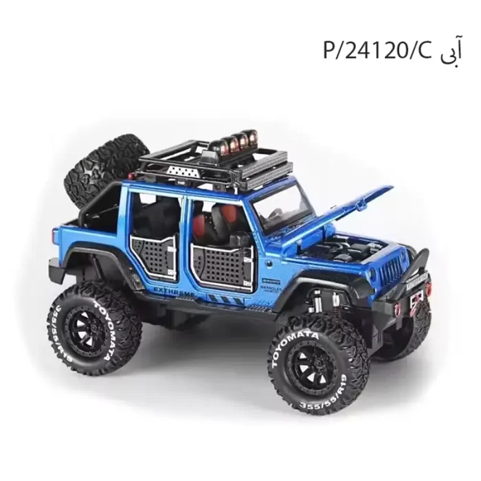 ماکت ماشین عقب کش مدل جیپ Jeep کد 24120