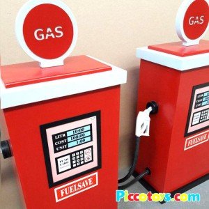 خرید پمپ بنزین و گاز چوبی طرح جدید مدل 9310