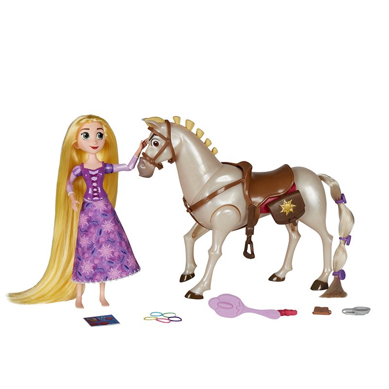 عروسک راپونزل با اسب مدل 56121