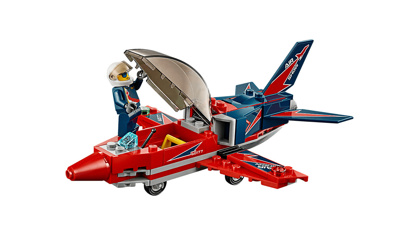 لگو جت قرمز مدل Lego airshow jet 60177