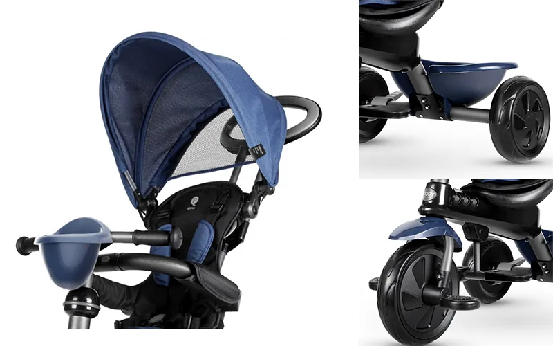 Playkids children's tricycle, cosi model, dark blue