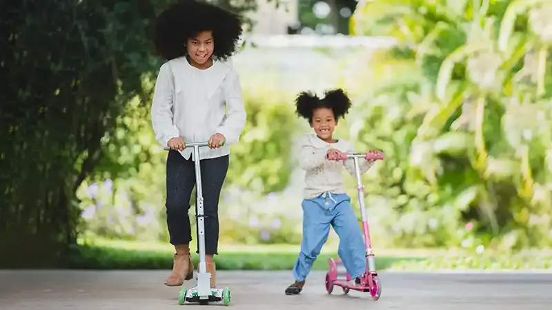 راه اندازی اسکوتر کودک