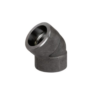 زانو 45 درجه ساکت ولد ELBOW 45D SW فشار قوی کلاس 6000 اروپایی