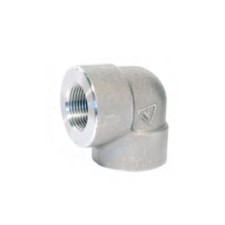 زانو 90 درجه دنده ای ELBOW 90D NPT فشار قوی کلاس 6000 T تایوان A105