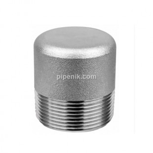 درپوش گرد دنده ای ROUND PLUG NPT فشار قوی 3000 T تایوان A105