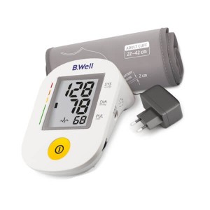 فشارسنج بازویی سخنگو بی ول مدل PRO-36 با آداپتور
