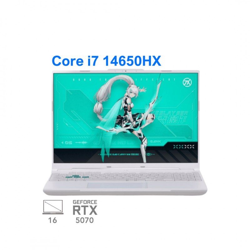 لپ تاپ گیمینگ ایسوس تاف ASUS TUF F16 FX607JPR Core i7 14650HX RTX 5070 115W 16G 1T 2.5K 165Hz 2025