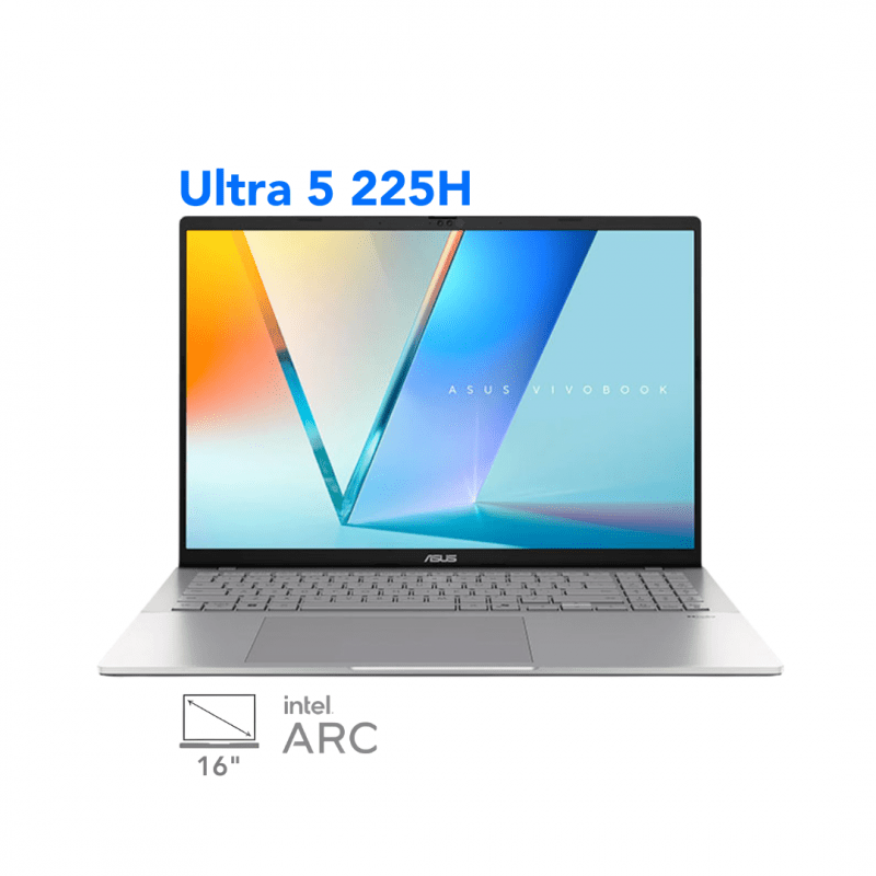 لپ تاپ ایسوس ویووبوک S 16 مدل ASUS Vivobook S 16 S3607CA Ultra 5 225H 32G 1T 2.5K 144Hz 2025